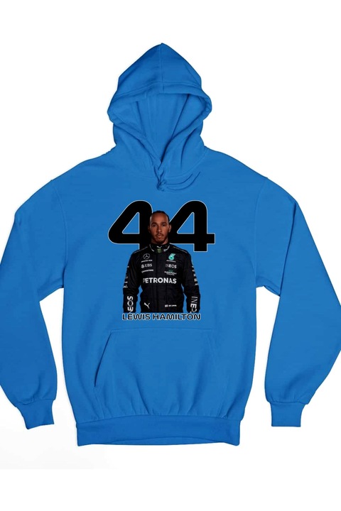 Pulover de damă Lewis Hamilton Formula 1 2024, Albastru royal