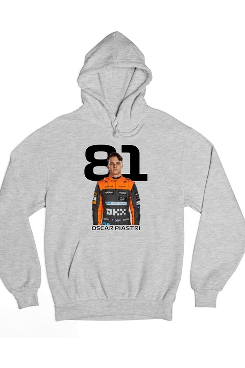 Pulover dama Oscar Piastri Formula 1 2024, Gri