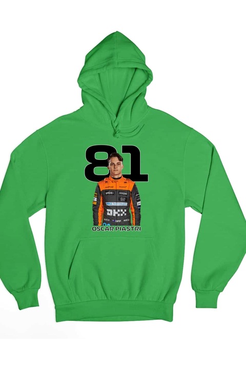 Pulover Oscar Piastri Formula 1 2024, Verde