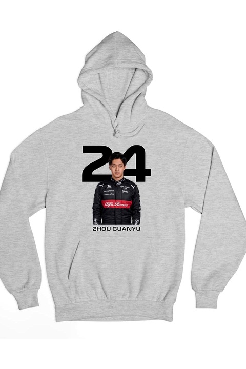 Pulover de damă Zhou Guanyu Formula 1 2024, Gri
