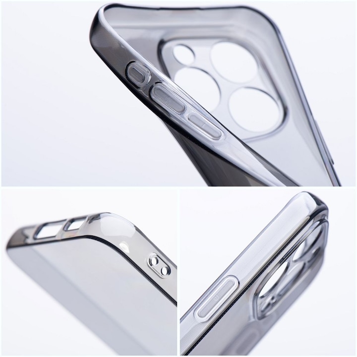 Силиконов калъф BestCase за Apple IPhone SE 2 / SE 3 / 8 / 7, Limited Edition, Camera Protection, Grafit Silicon 1.5MM, GT 59