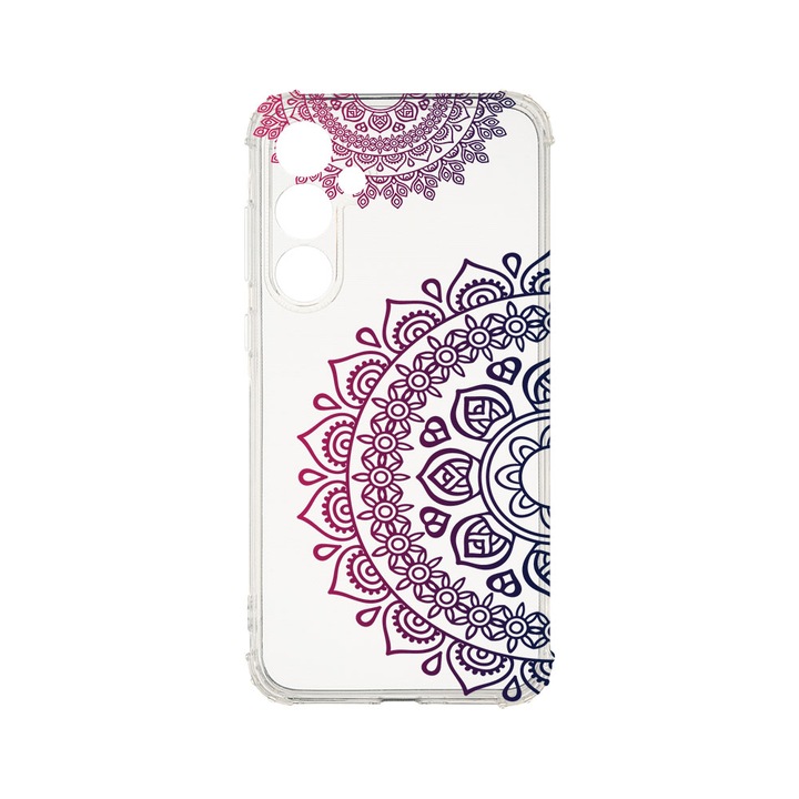 Husa BestCase® Anti Shock 1.5MM, Compatibila Cu Samsung Galaxy A55 5G, Lace color, Rezistenta La Socuri, Protectie Camera, Margini ridicate pentru protectia ecranului, AS 63