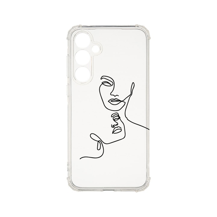 Husa BestCase® Anti Shock 1.5MM, Compatibila Cu Samsung Galaxy A55 5G, Mother Love, Rezistenta La Socuri, Protectie Camera, Margini ridicate pentru protectia ecranului, AS 741