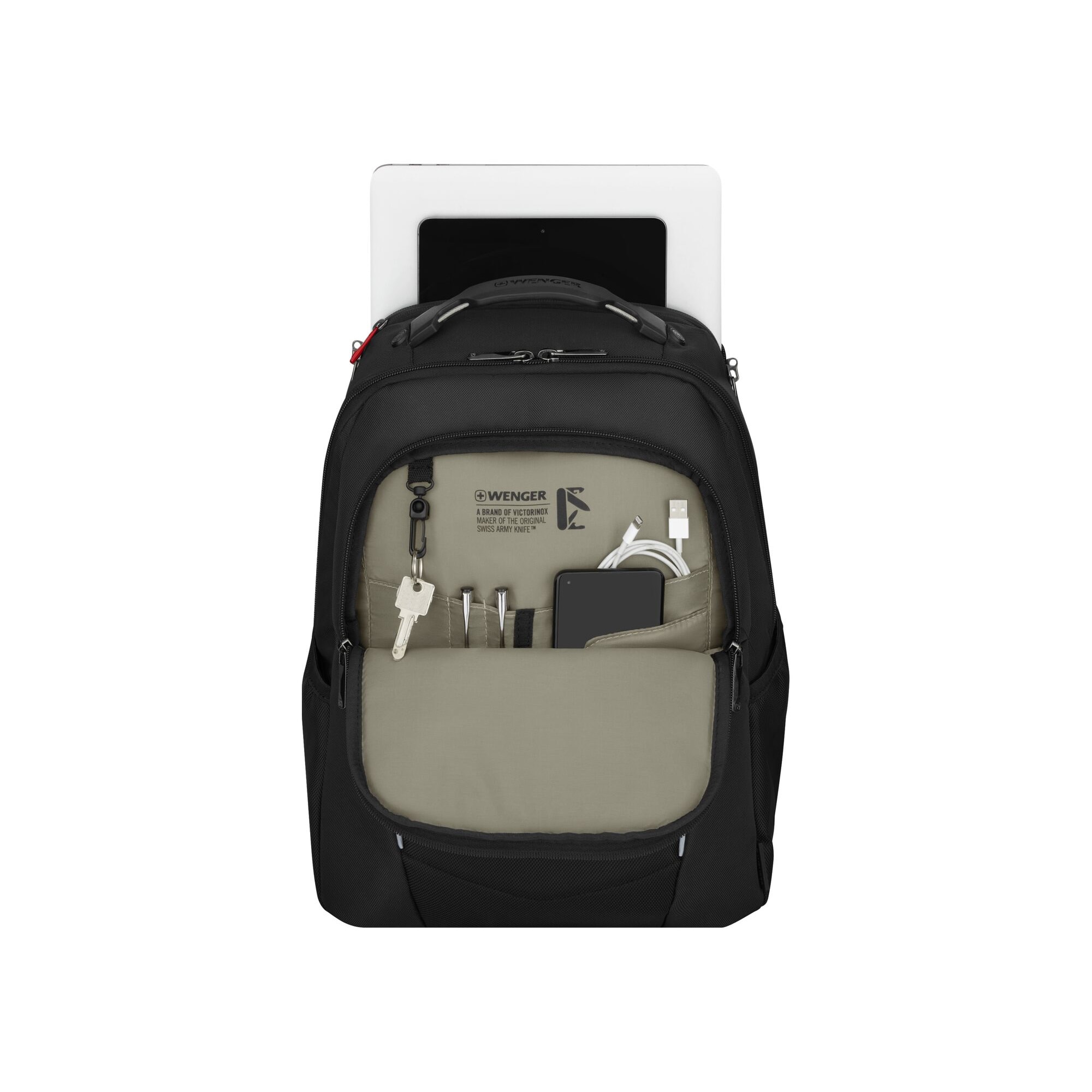 Rucsac laptop Wenger, Altair, 15, 6 inch, compartiment tableta, Negru
