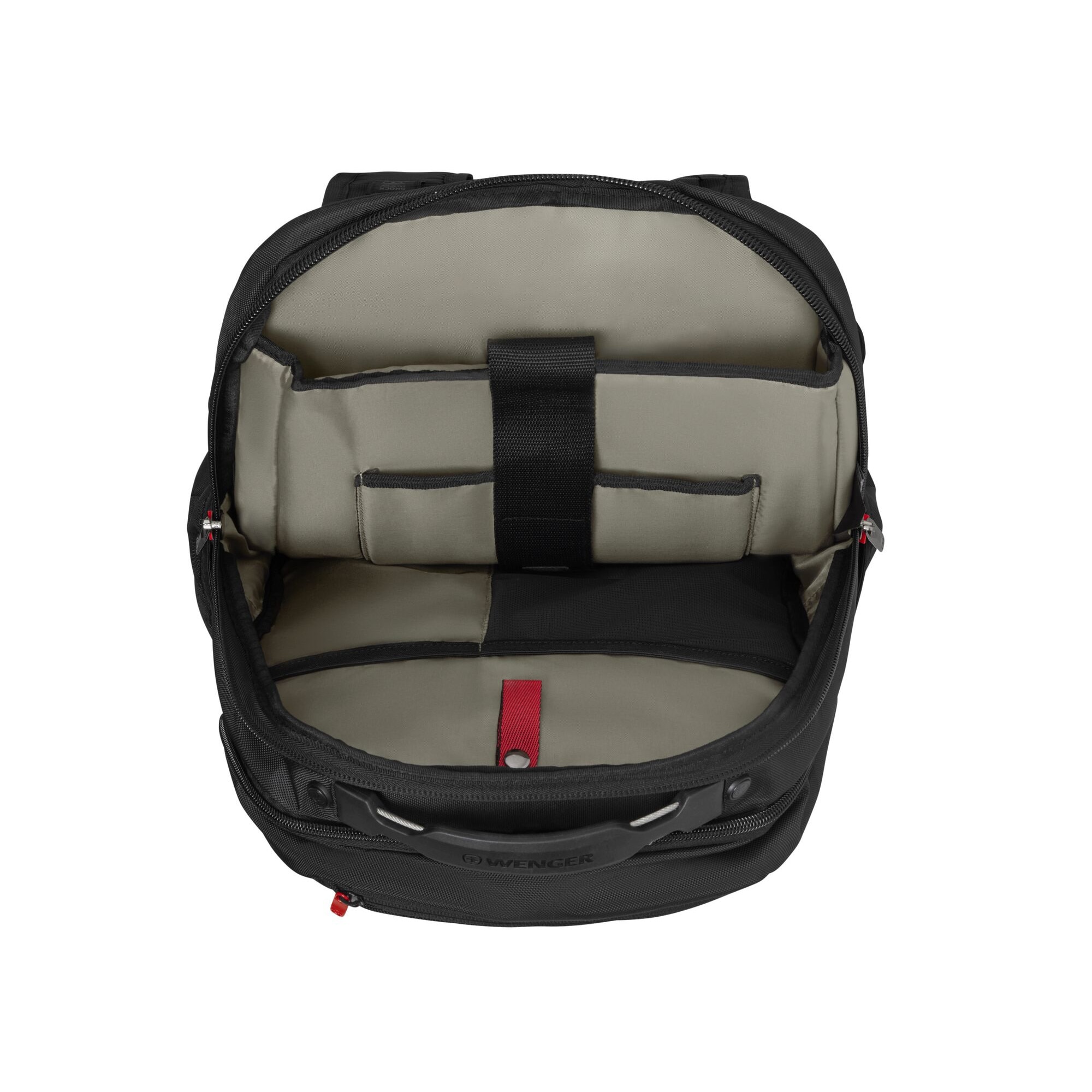 Rucsac laptop Wenger, Cosmic, 17 inch, compartiment tableta, Negru