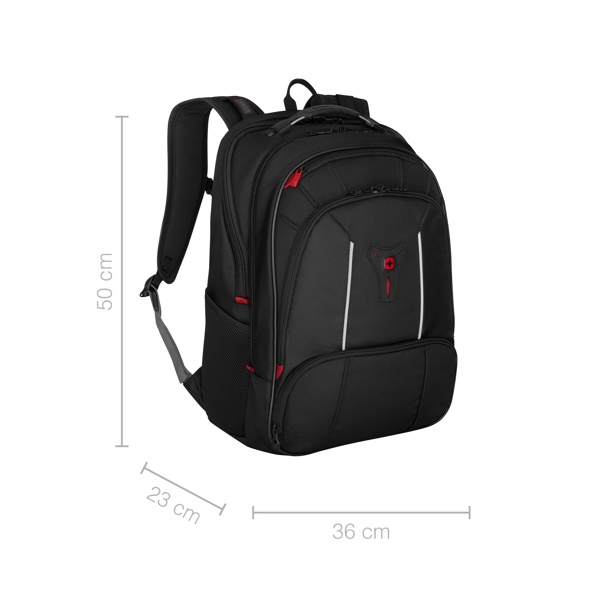 Rucsac laptop Wenger, Carbon Pro, Business, 15.6 inch, compartiment tableta, Nergu