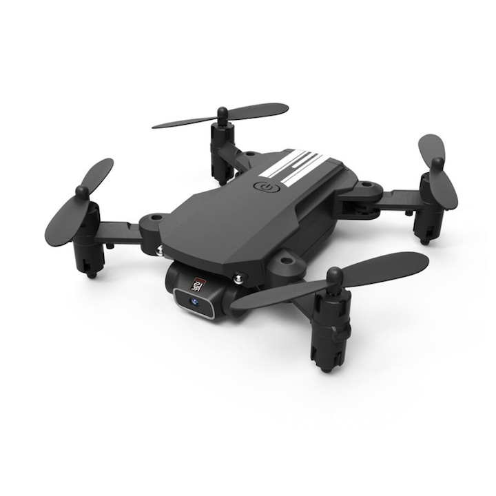 Mini drona ZEEVOS, cu camera 4k HD, pentru copii si adulti, decolare/aterizare automata, fpv, mod headless, mentinere altitudine, selfie gesture, doua baterii, rotire 360