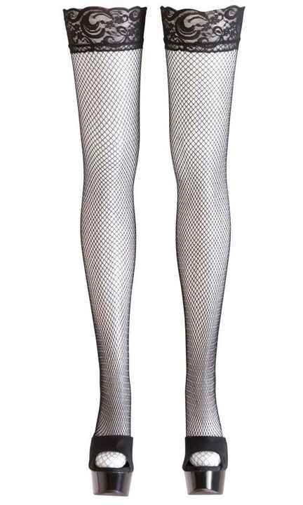 Női harisnyanadrág, Cottelli, poliamid, fekete, L