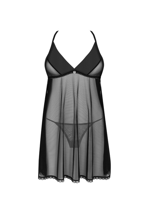 Fehérnemű, Obsessive, fekete, XS/S, poliamid, elasztán, fekete