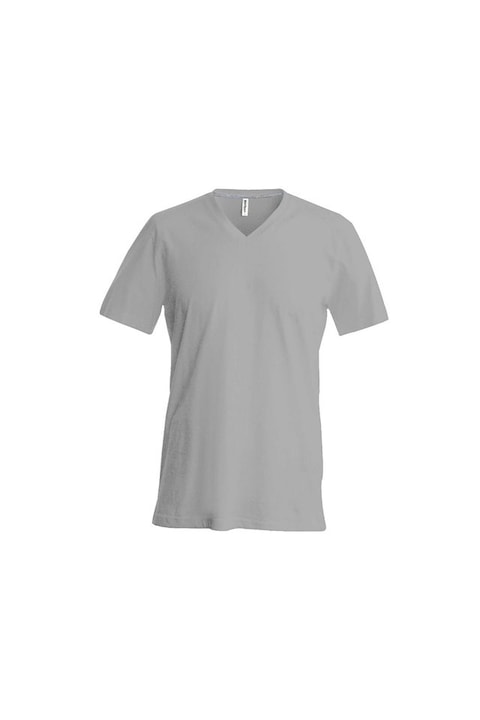 V-образна мъжка тениска - KA357, Oxford Grey