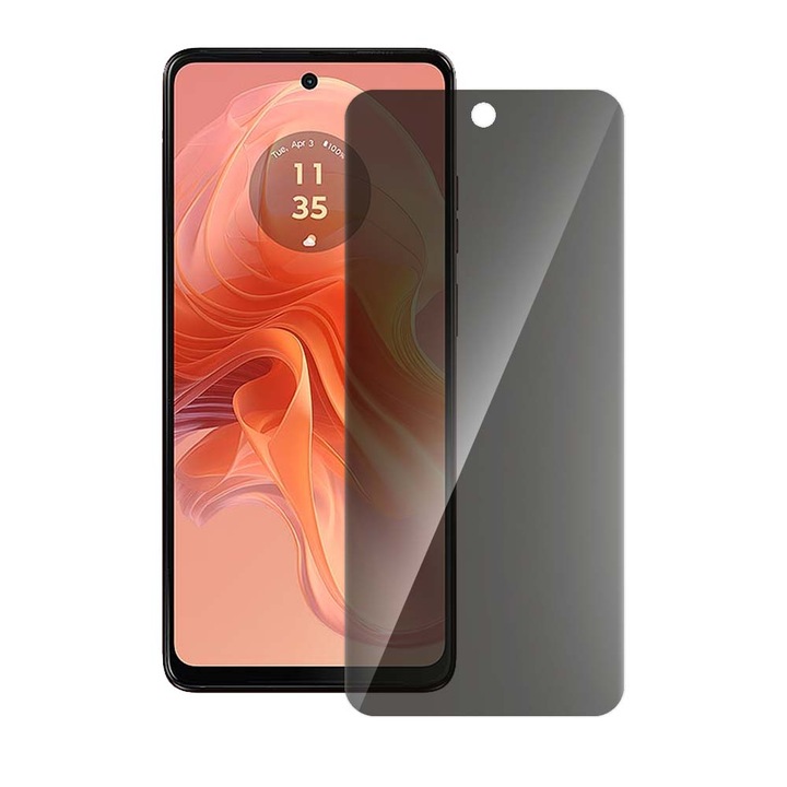 SILKASE adatvédő fólia Motorola Moto G04-hez, képernyővédő, szilikon