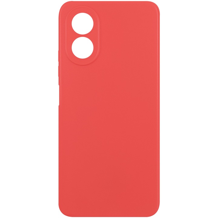 Калъф за телефон Etuo, Съвместим с Oppo A18 - Soft Flex - червен, силиконов