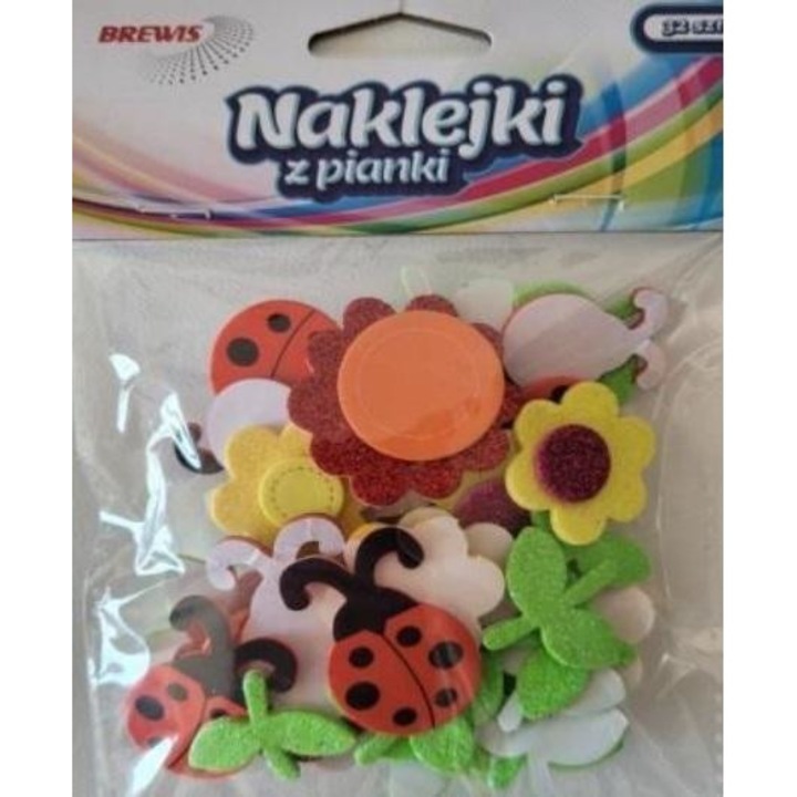 Set autocolante Brewis Multicolor 32 buc