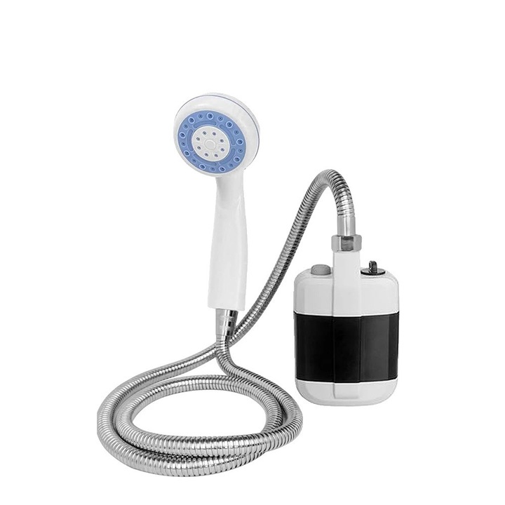 Dus portabil camping, Afisaj temperatura, 4400mAh, 2m