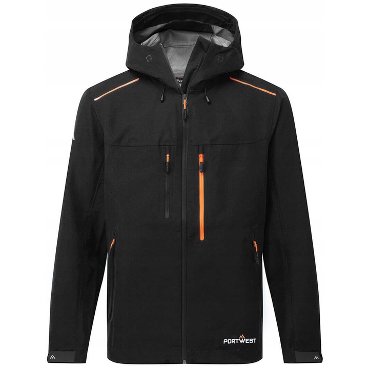 Geaca de protectie, Portwest, Impermeabila, negru, S