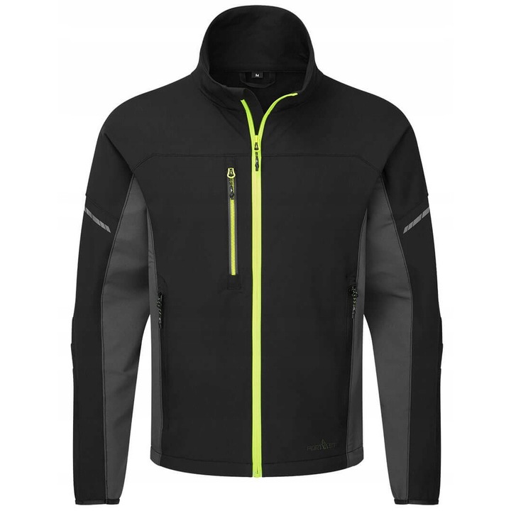 Jacheta de lucru Portwest EV475, stretch, reflectorizanta, negru, 5XL
