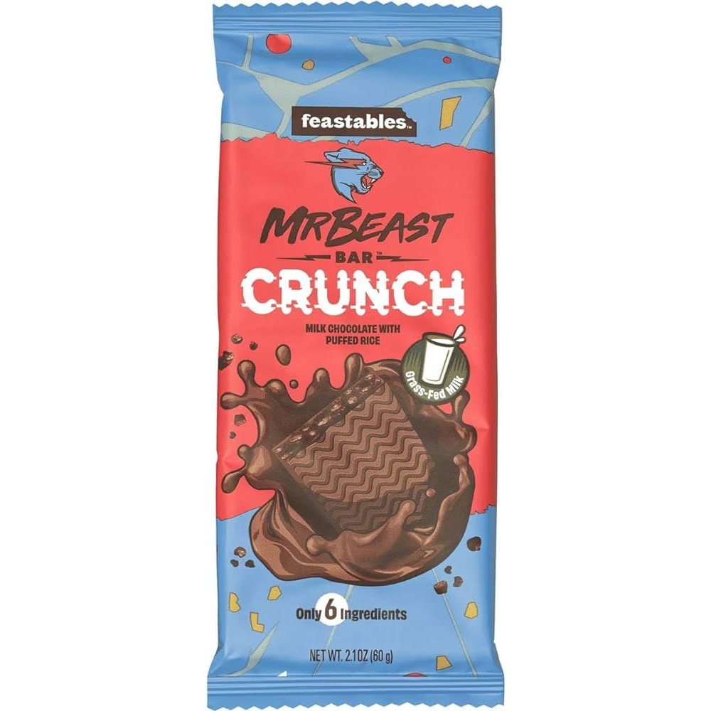 Chocolate Mr Beast Feastables Crunch Milk Rice 60g - EMAG.hu