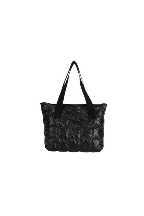 Geanta de umar din fas, cu barete textile, negru