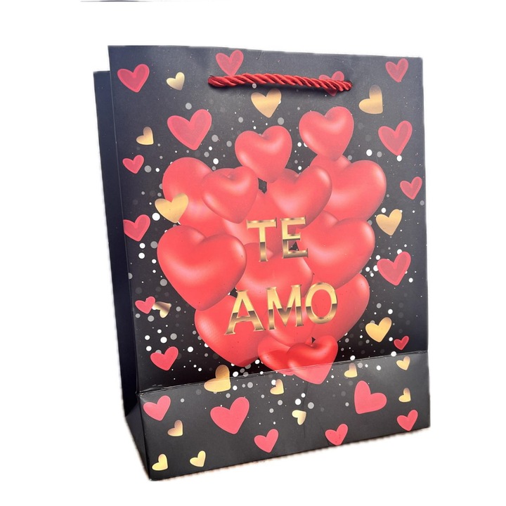 Punga cadou, Te Amo, 23X18X10CM