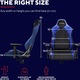 Trust GXT 714B Ruya gaming szék, deréktámasz, állítható párna, forgatható ülés, 3D kartámasz, 4. osztályú gázemelő, légáteresztő szövet, kék