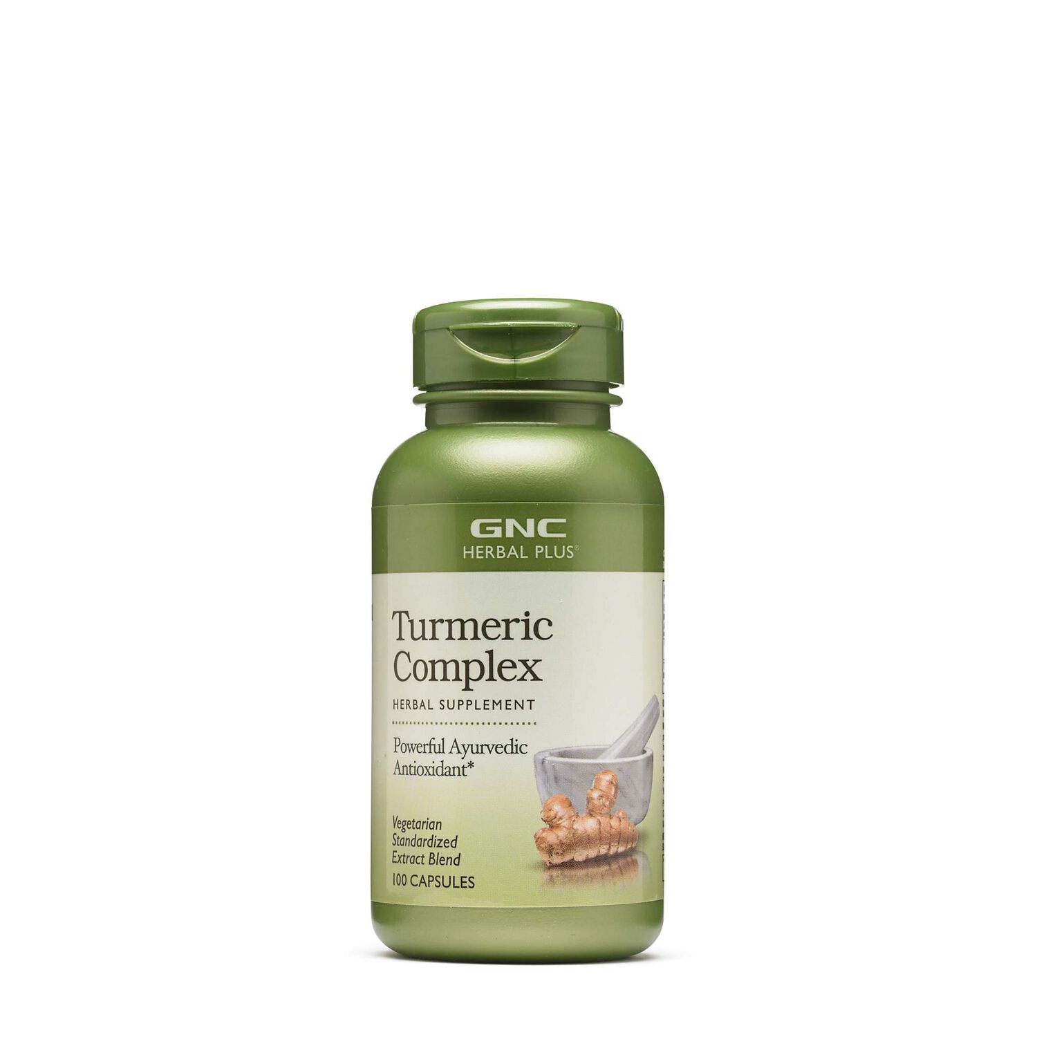 Complex cu Turmeric Curcumin, GNC Herbal Plus Turmeric Complex, 100