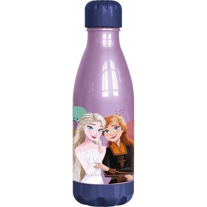 Fagyasztott műanyag kulacs, 560 ml, CZ11267_13, TataWay, Lila