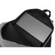 Rucsac sport barbat pentru laptop, poliester, gri/negru, Peterson 32702, 45,5 x 29 x 12 cm