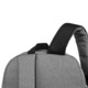 Rucsac sport barbat pentru laptop, poliester, gri/negru, Peterson 32702, 45,5 x 29 x 12 cm