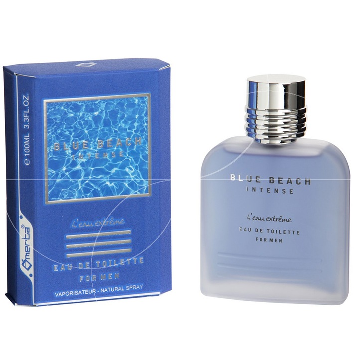 Apa de Toaleta Barbati Blue Beach Intense Omerta L eau Extreme 100ml