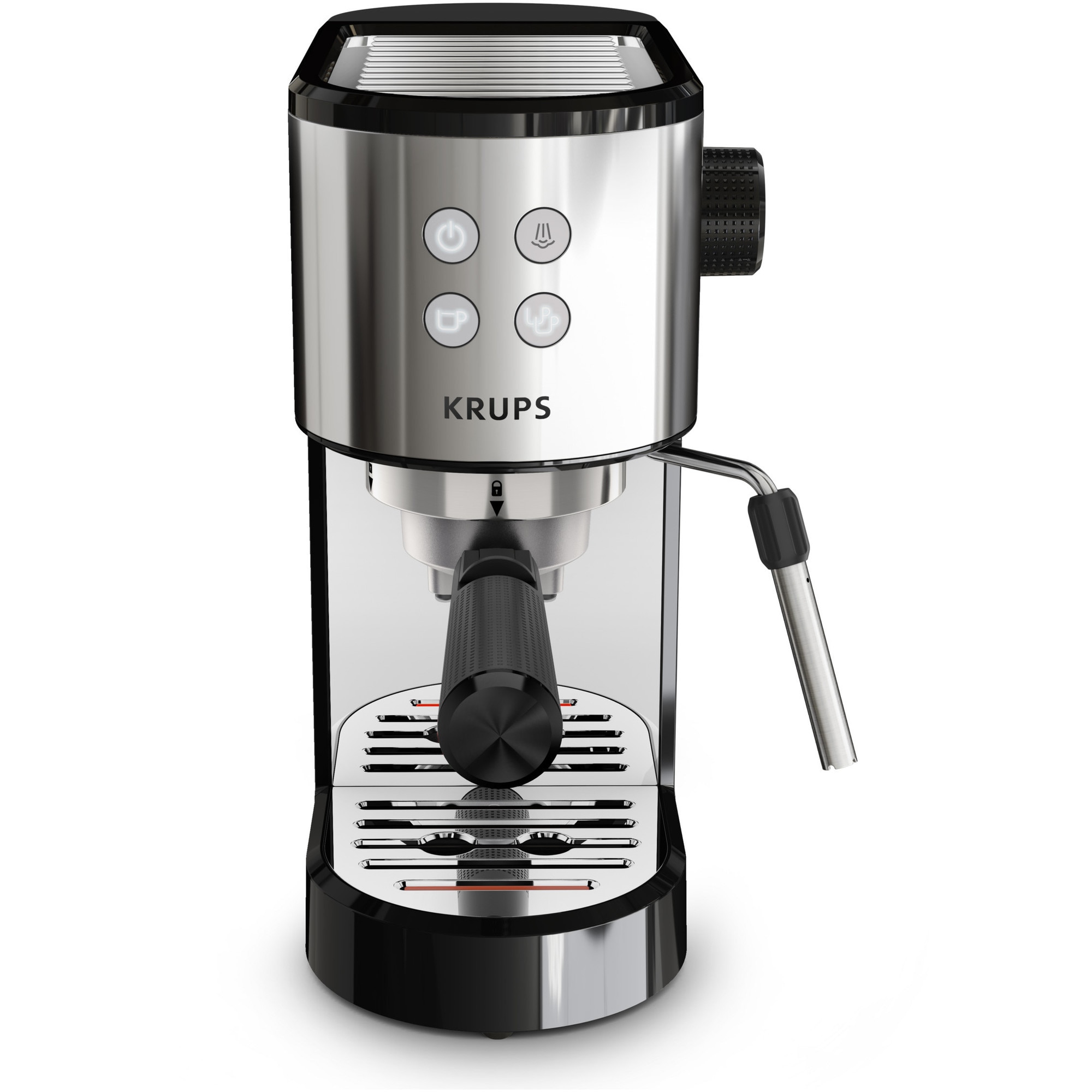 Espressor manual Krups Virtuoso Essential XP441810, presiune 15