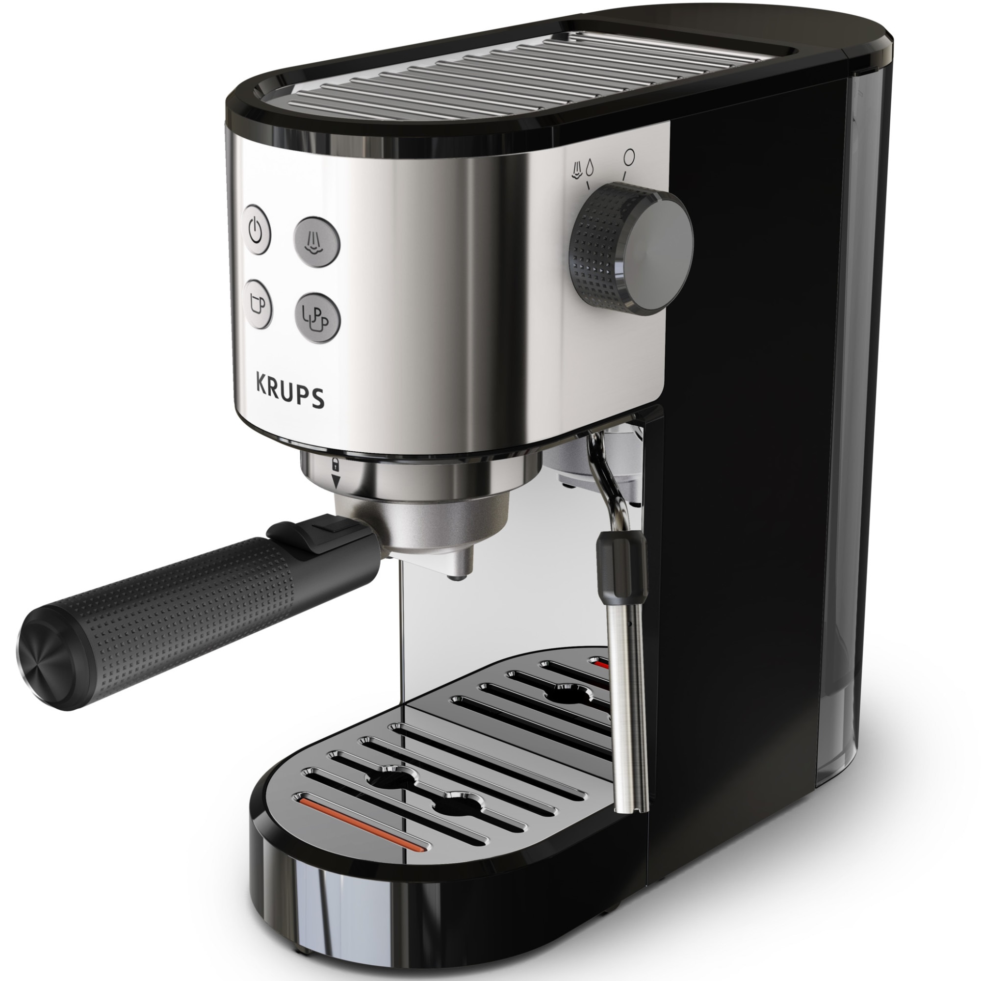 Espressor Manual Krups Virtuoso Essential XP441810 Presiune 15 Bari