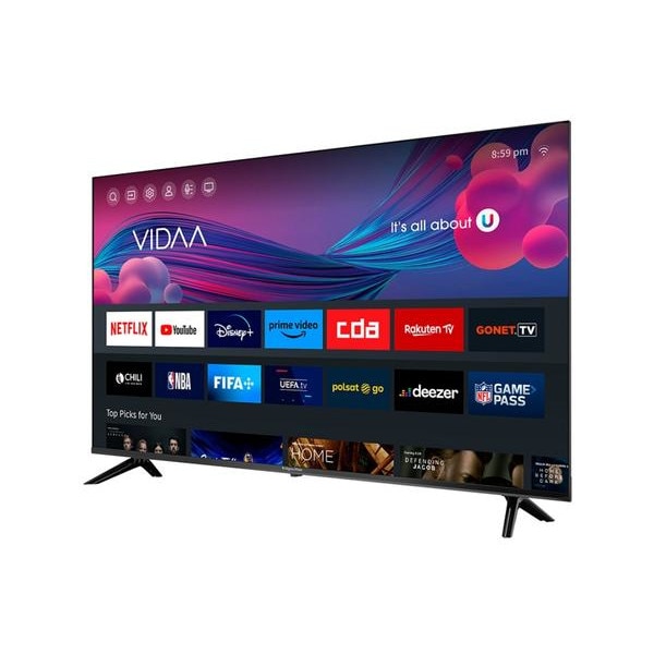 Televizor LED Kruger&Matz 139 cm 55" KM0255UHD-V, Ultra HD 4K, Smart TV, WiFi, CI+