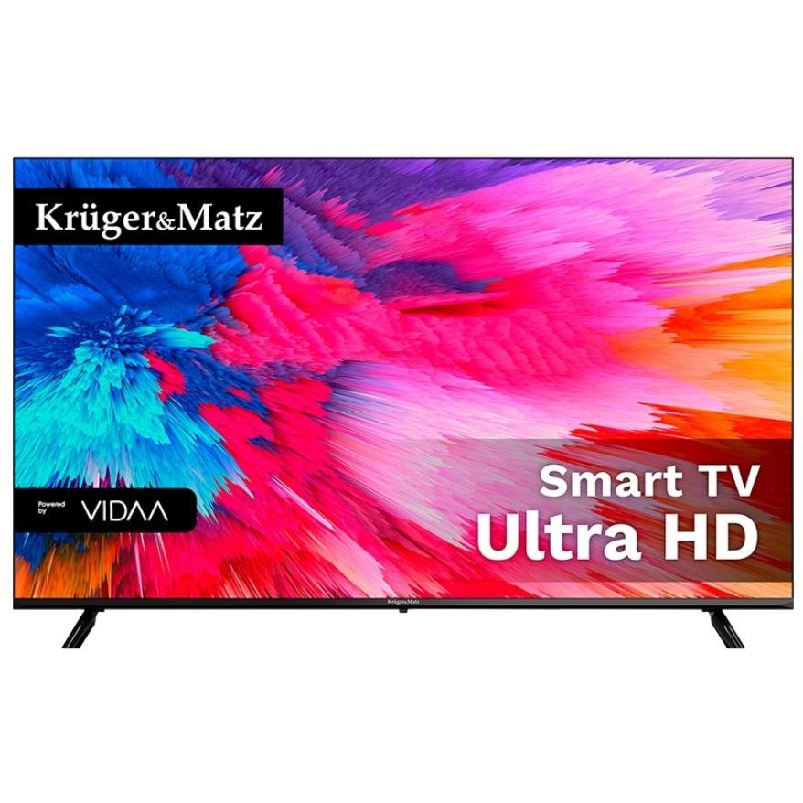 Televizor LED Kruger&Matz 139 cm 55" KM0255UHD-V, Ultra HD 4K, Smart TV, WiFi, CI+