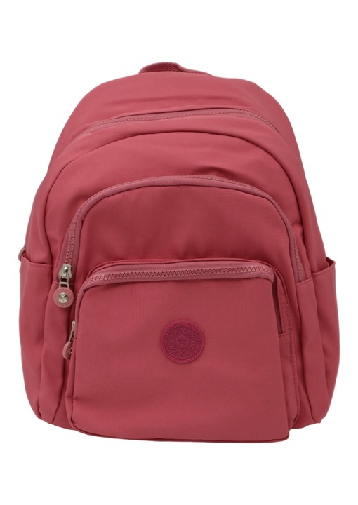 Rucsac dama din material textil rezistent, bretele reglabile, N65 roz