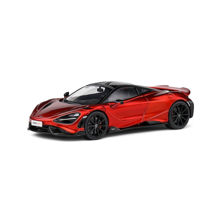 Mclaren 765 LT piros 2020-as modellautó, 1:43 Solido