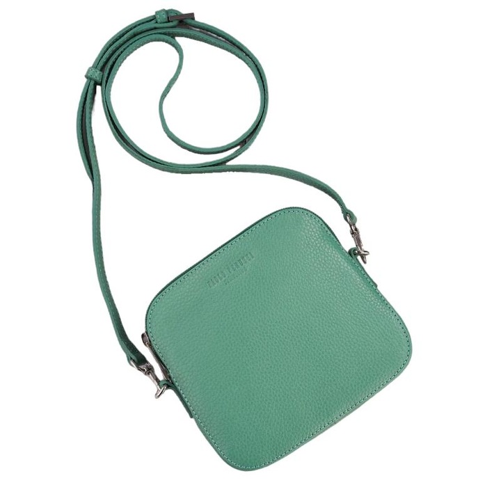 Női táska, Paolo Peruzzi, Természetes bőr, zöld
