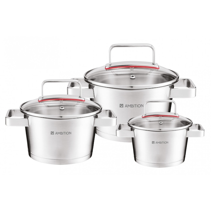 Set oale Ambition Selection, 6 piese, inox
