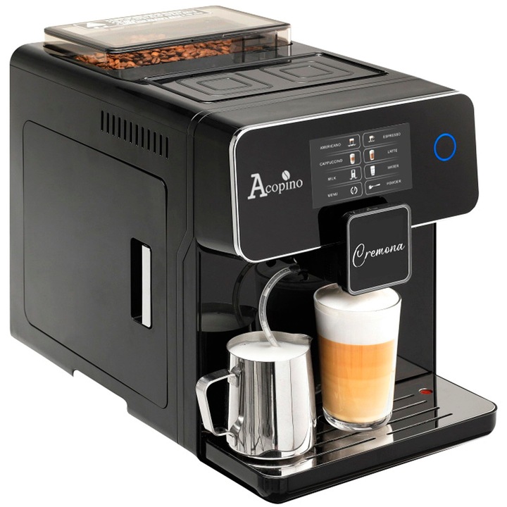 Espressor, Acopino, 1300-1500W, 1.7L, 270x350x440mm, Negru