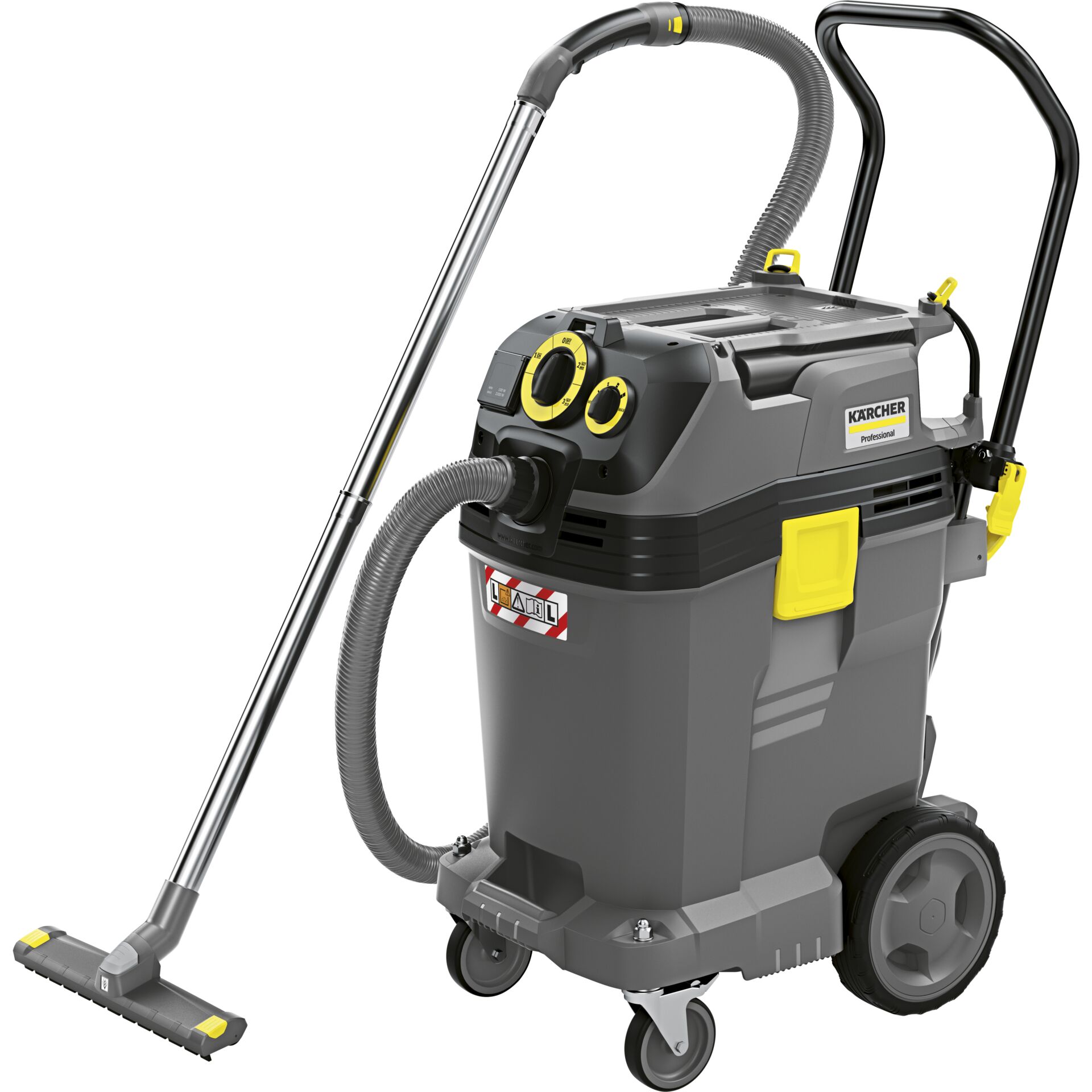 Aspirator NT 50/1 Tact TE L multifunctional, Karcher, 1380 W, Galben/Gri/Negru