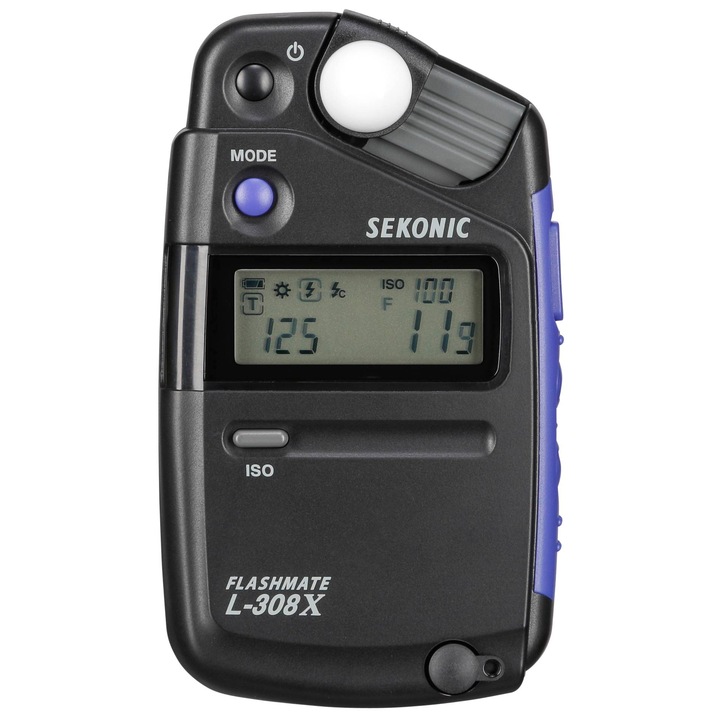Luxmeter Sekonic, L-308X, 63x110x22 mm, fekete