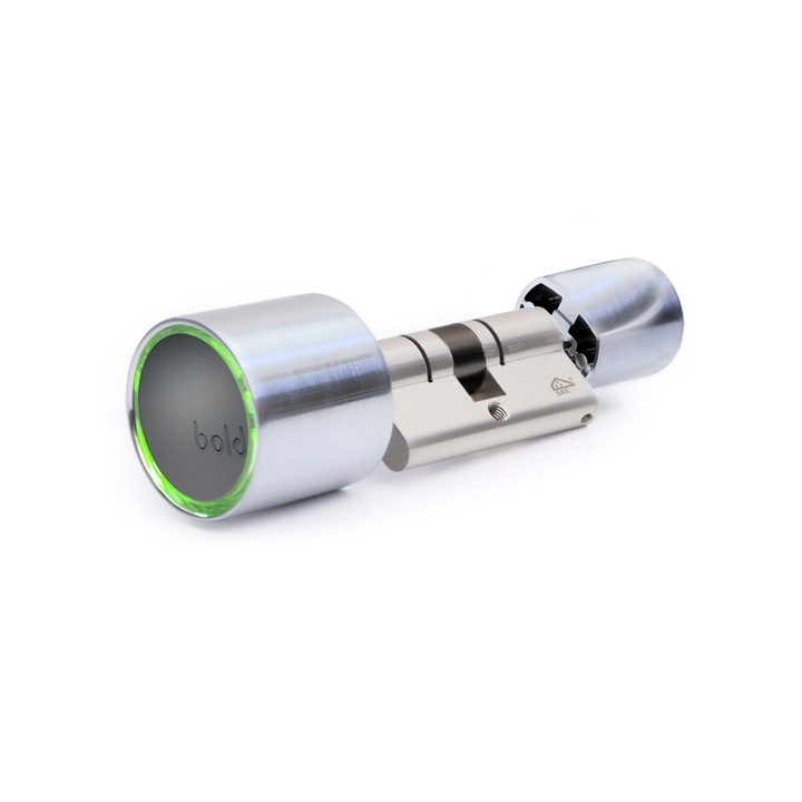 Clindru inteligent, Bold, Bluetooth, 50 x 65 mm, Argintiu