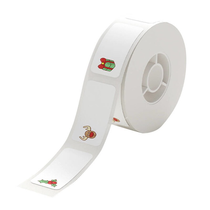 210 db-os hőcímkés készlet, Niimbot, 12 x 30 mm, Multicolor