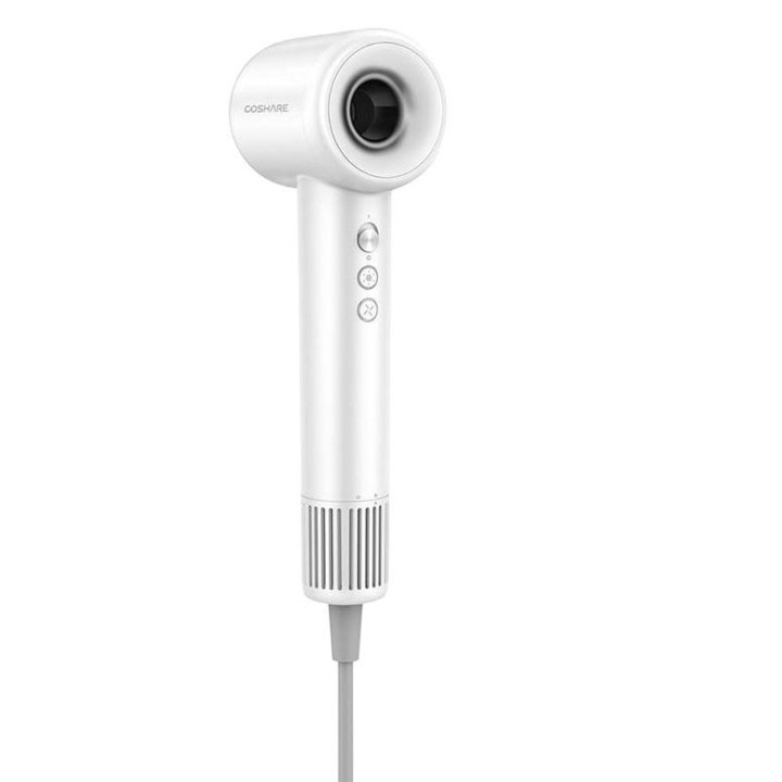 Сешоар, Coshare, 1600 W, 3 степени на скорост, Бял