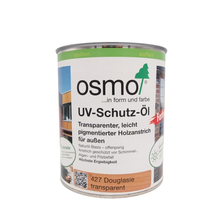 Ulei cu protectie UV pentru exterior, Osmo, UV-Protection-Oil Extra, culoare douglas, 0,75 L