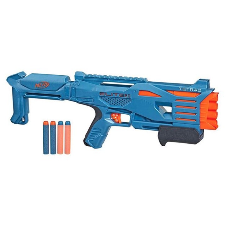 Arma de Jucarie Nerf Elite 2.0 Tetrad QS 4