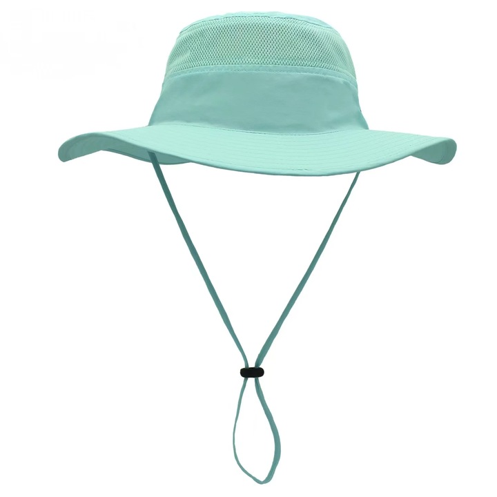 Uniszex sapka kempingezéshez, túrázáshoz és túrázáshoz, kiváló minőség, UV védelem, Pristyle®, One Size, Lake Blue
