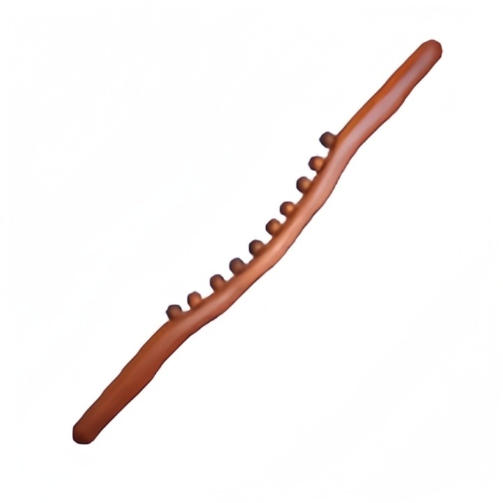 Baton de masaj Gua Sha, 60 cm, Maro