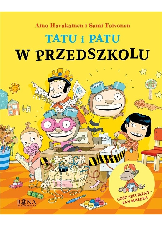 Carte pentru copii "Tatu i Patu w przedszkolu", Bona, Scris de Aino Havukainen/Sami Toivonen