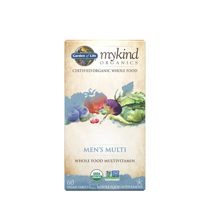Supliment alimentar Men's Multi mykind Organics 60 Tablete