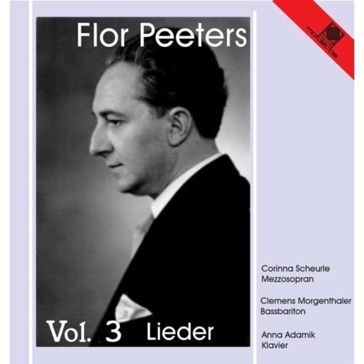 Corinna/clemens Morgenthaler/anna Adamik Scheurle - Flor Peeters: Vol.3 Lieder (CD)